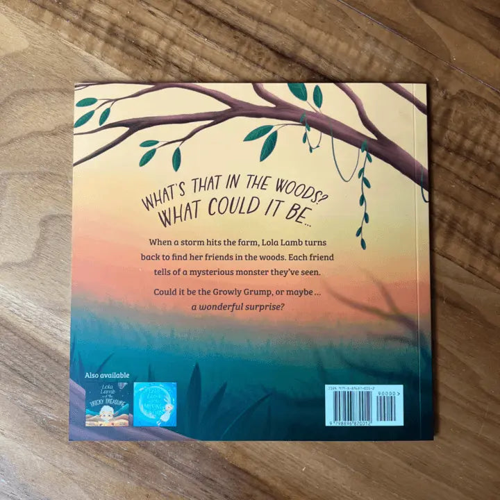 Lola Lamb and the Growly Grump back view