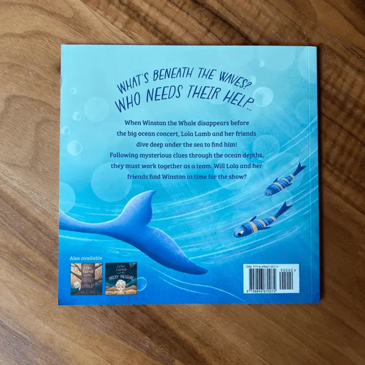 Lola Lamb and the Missing Winston back view