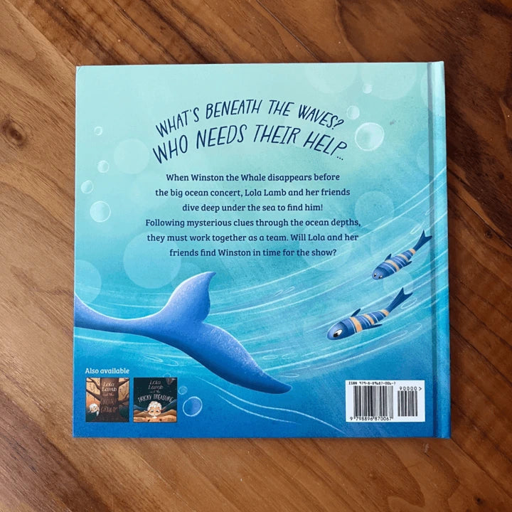 Lola Lamb and the Missing Winston back view