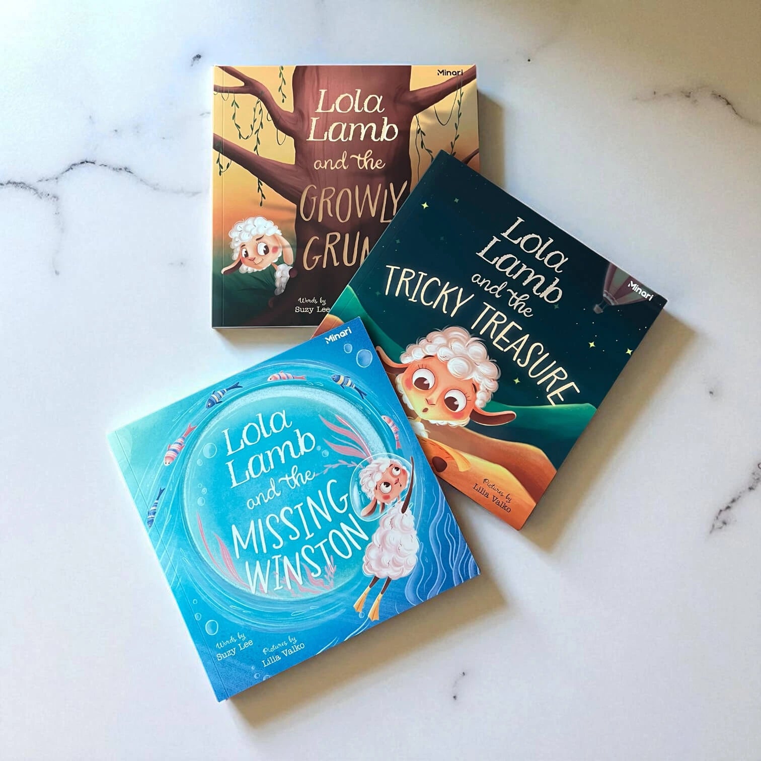 Lola Lamb softcover book collection