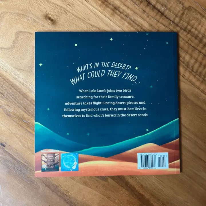 Lola Lamb and the Tricky Treasure back view