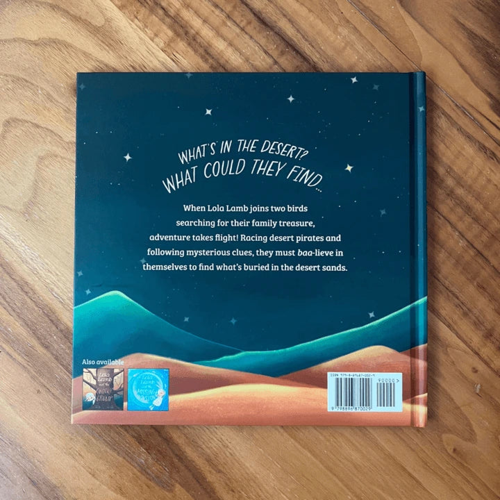 Lola Lamb and the Tricky Treasure back view